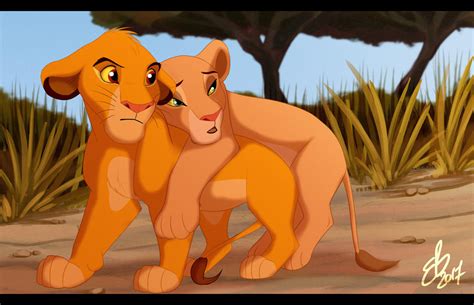 Simba And Nala Commission By Elbel1000 On Deviantart