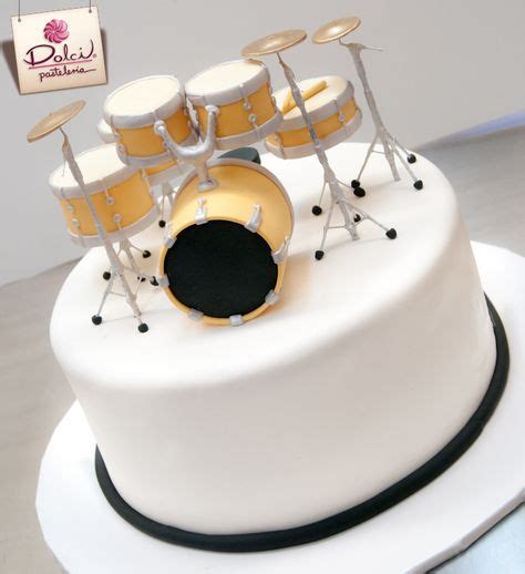 60 Drum Cake Ideas Drum Cake Music Cakes Cake