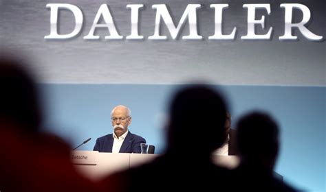 Daimler mit Gewinnrückgang 2018 Schwäche im Pkw Geschäft Business