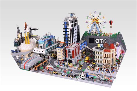 Giant Lego City Building Lego Brickpicker