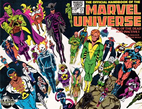 Read Online The Official Handbook Of The Marvel Universe Comic Issue 13