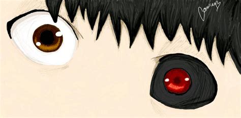 Tokyo Ghoul Kaneki Eyes By Carolina1358 On Deviantart