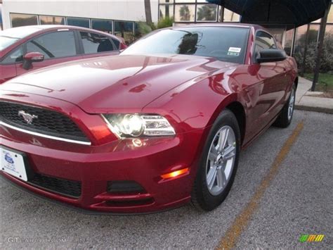 2014 Ruby Red Ford Mustang V6 Coupe 89761865 Car