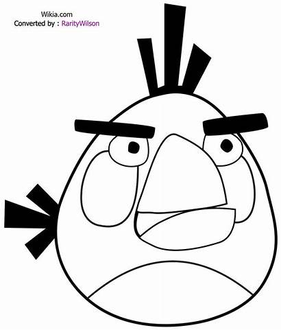 Angry Birds Coloring Bird Pages Character Sheets