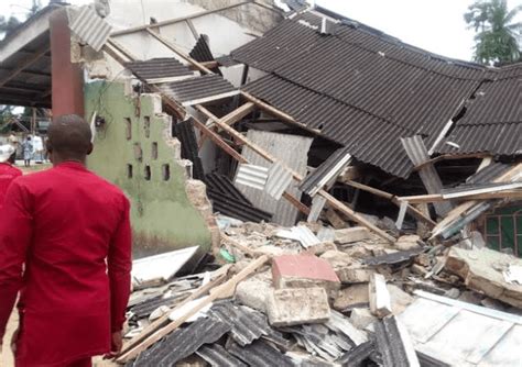 100 Year Old Catholic Church Collapse In Delta State