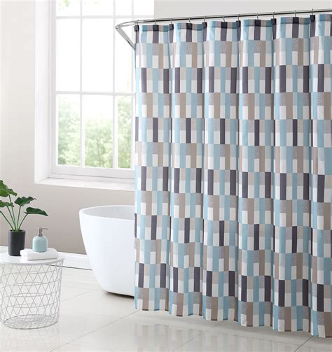 Geometric Shower Curtain Geometric Shower Curtain On The Other Hand