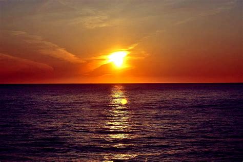 Sunset On The Pacific Ocean Sunset Pacific Ocean Ocean