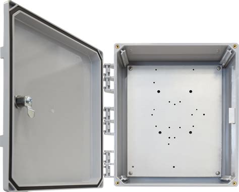 Nema 4x Polycarbonate Enclosure With Solid Door And Key Locks 12 X 10