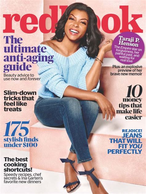 Taraji P Henson Covers Redbook Magazine October The Power Of Black Women