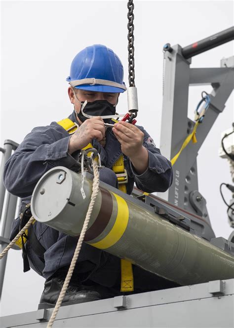 Dvids Images Rolling Airframe Missile Onload For Uss Charleston