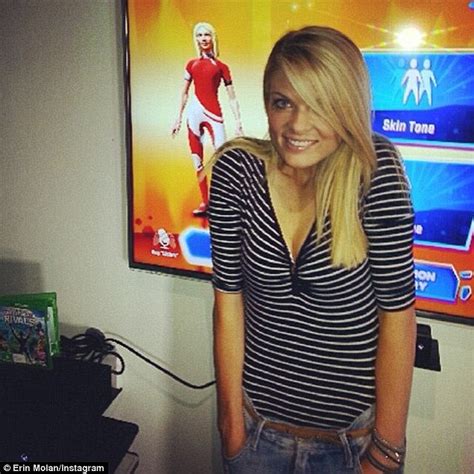 erin molan s busty footy show look sparks boob job rumours daily mail online