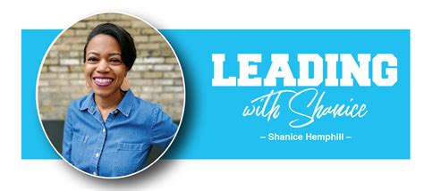 Leading With Shanice Featuring Shanice Hemphill Matc Times