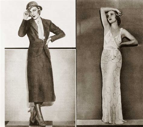 1930s Fashion Carole Lombards Wardrobe In June 1932 Glamour Daze