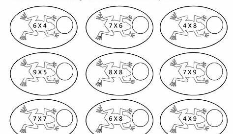 Fun Multiplication Worksheets to 10x10