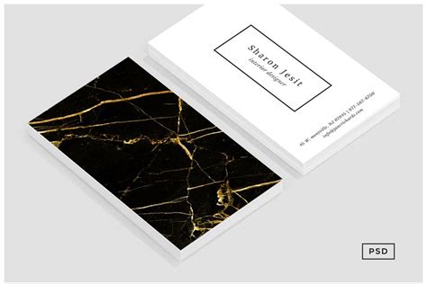 Mikol also incorporates marble into other items including. Black & Gold Marble Business Card | Creative Business Card Templates ~ Creative Market