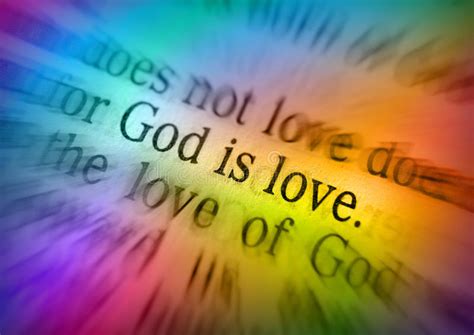 Bible Text God Is Love 1 John 48 Stock Image Image Of Gospel