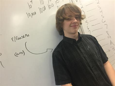 Cry cry cry.and hope that someday he will come around. This guy, make him cry! : RoastMe