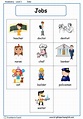 Jobs English Vocabulary Worksheet – English Treasure Trove