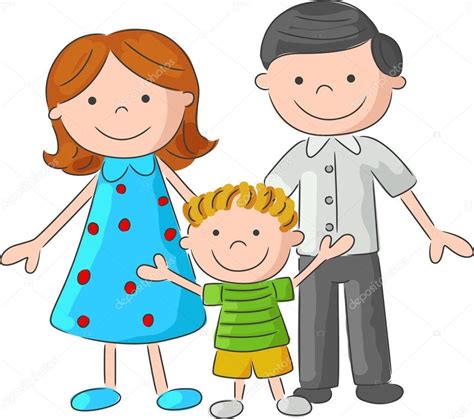 10 Dibujos De Una Familia Feliz