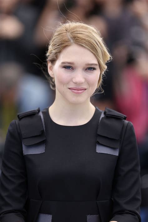 Lea seydoux and adele exarchopoulos. LEA SEYDOUX at The Lobster Photocall at Cannes Film ...
