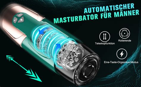 elektrischer masturbator cup sex spielzeug für die männer mit 7 modi teleskopfunktion und