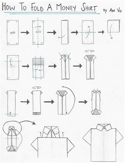 Dollar Origami Origami Tie How To Do Origami Origami Shirt Money