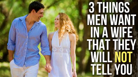 3 Things Christian Men Want In A Wife That They Wont Tell You