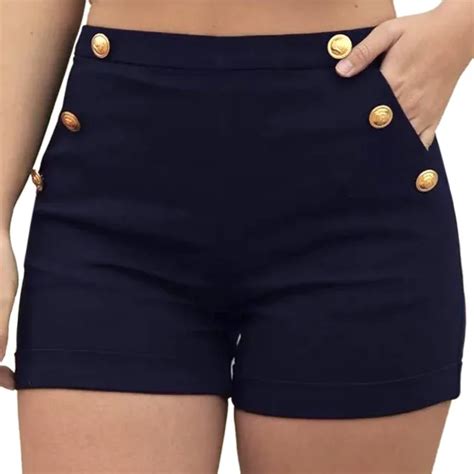 Buy Plus Size 5xl Summer Mini Shorts Women Harajuku High Waist Shorts Pockets