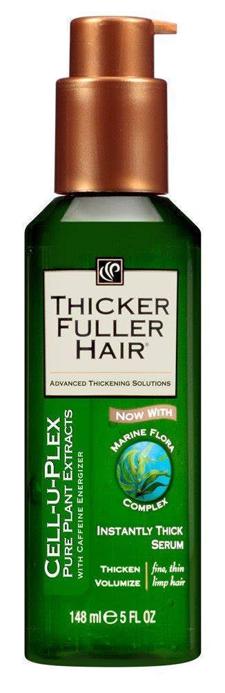 Thicker Fuller Hair Serum 5oz Instantly Thick Cell U Plex 2 Pack