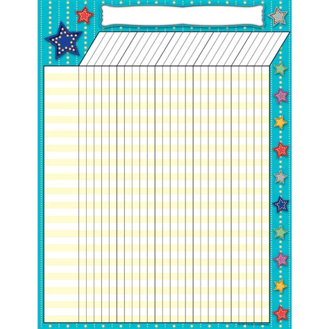 Marquee Incentive Chart Tcr7797 Teacher Created Resources
