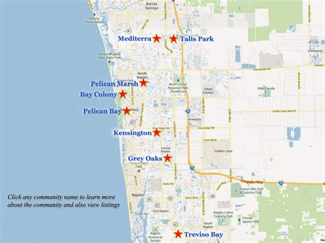 Map Of Bonita Springs And Naples Florida Printable Maps