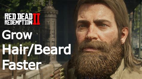 Red Dead Redemption 2 How To Grow Your Hair And Facial Hair Faster