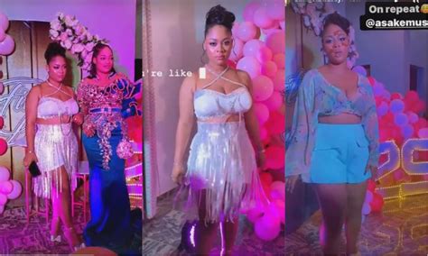 Queen Naomis Sisters Outfit At Her Birthday Party Got Tongues Wagging Online Kemi Filani News