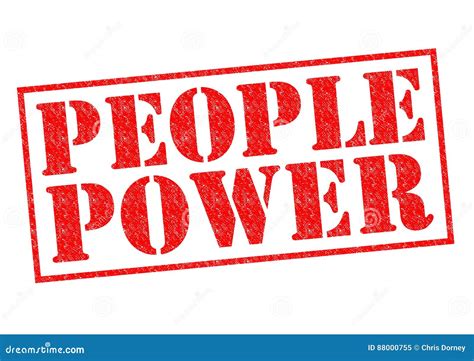 People Power Stock Illustration Illustration Of Icon 88000755