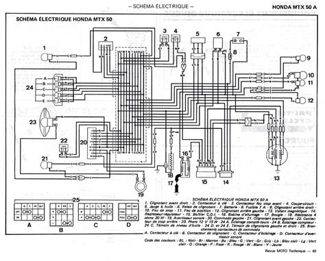 Honda goldwing gl1500 radio external wiring diagram 178 kb. 86 SCHEMA ELECTRIQUE HONDA MTX 50 - SchemaElectricHonda2