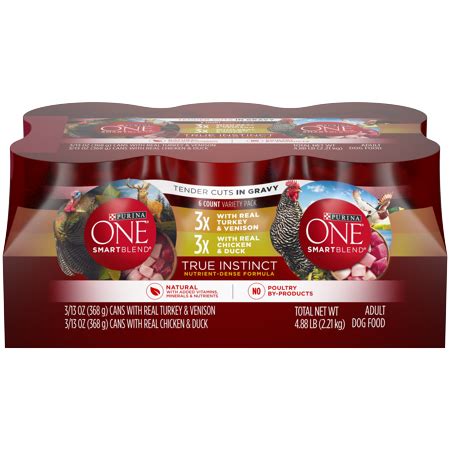 Smartblend is a range of dog foods under purina one that contains the dual defense antioxidant blend system. Purina ONE Natural Gravy Wet Dog Food Variety Pack ...