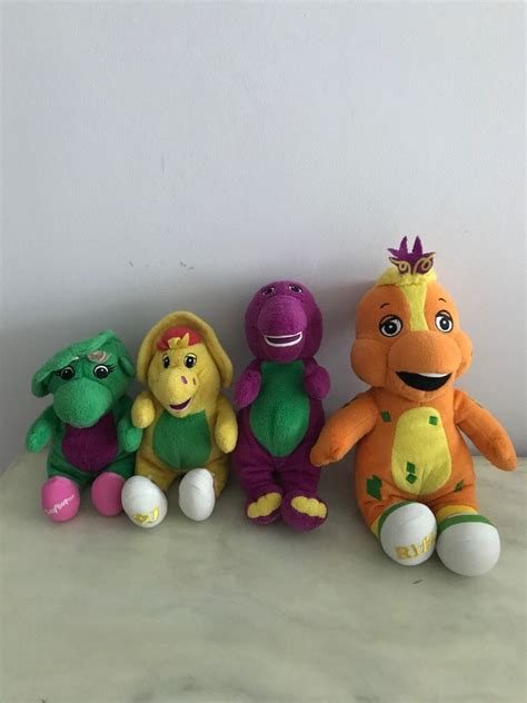 Barney Baby Bop Bj And Riff Stuffed Toy Hobbies And Toys Toys And Games