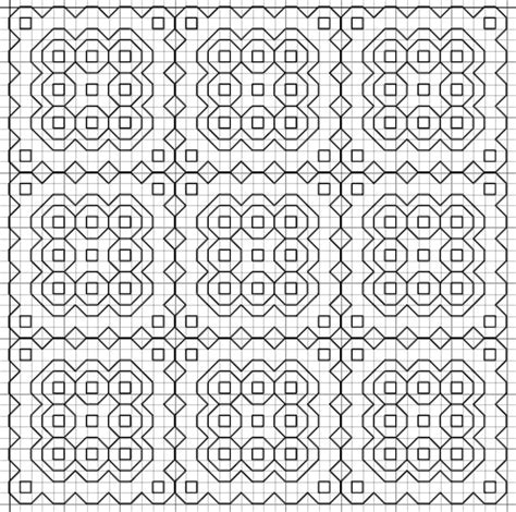 In my opinion, this is only necessary if both sides of the. Imaginesque: Blackwork Embroidery: Small Motif/Fill Pattern