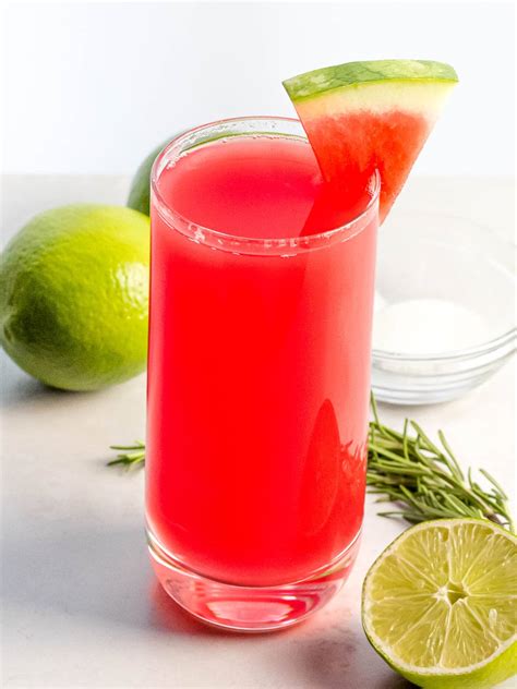 Watermelon Agua Fresca Refreshing And Healthy Drive Me Hungry