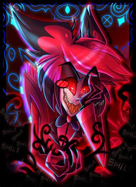 Just SMILE Angry Or Sad Probably Best To Stay Back HazbinHotel