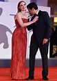 Jessica Chastain and Oscar Isaac Light Up Social Media with Their Red ...