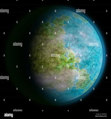 Realistic Earth Like Planet Texture Stock Photo Alamy