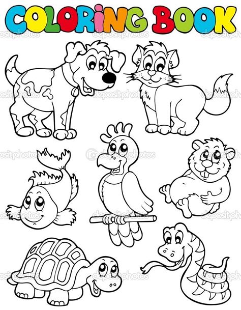 Pet Animals Coloring Pages At Free Printable