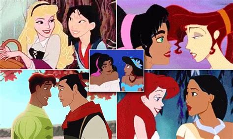 Twitter User Creates Lgbt Reinventions Of Disney Classics Daily Mail