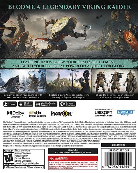 Best Buy Assassins Creed Valhalla Standard Edition Playstation 5