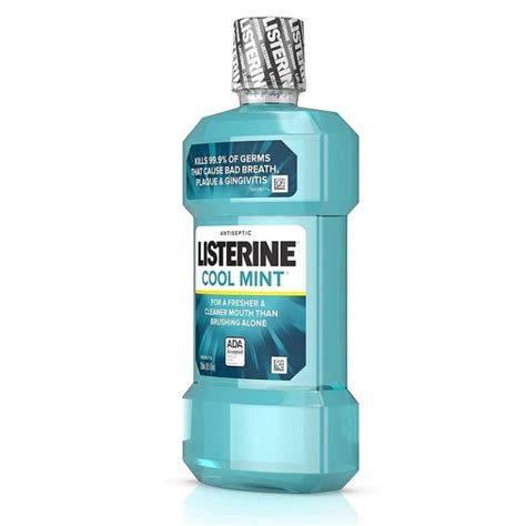 listerine cool mint antiseptic mouthwash 250 ml jungle lk