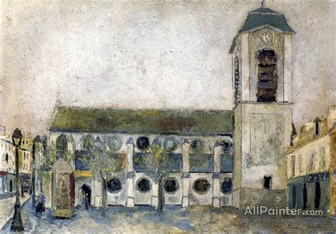 Maurice Utrillo Church Oil Painting Reproductions For Sale Allpainter