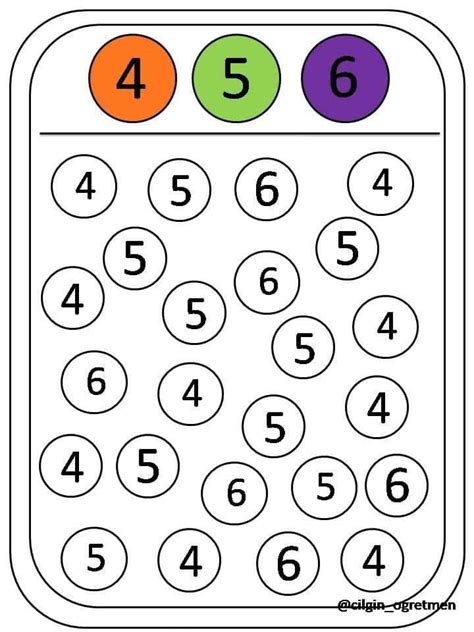 Number Recognition Preschool Worksheets Math Activities Preschool