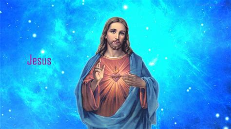 Jesus In Blue Background Hd Jesus Wallpapers Hd Wallpapers Id 49111