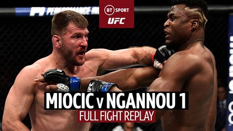 Ufc heavyweight francis ngannou has posed with champion kamaru usman and declared africa vs everybody ahead of his title showdown with stipe miocic francis ngannou has traded messages with tony ferguson ahead of his fight with stipe miocic at ufc 260 © instagram / francisngannou. Stipe Miocic v Francis Ngannou 1 | UFC Full-Fight Replay - The Global Herald